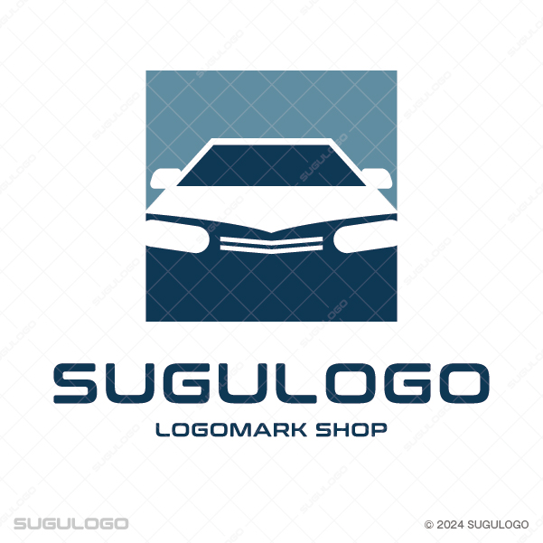 自動車ビジネスの顔となるスタイリッシュな車両ロゴデザイン
