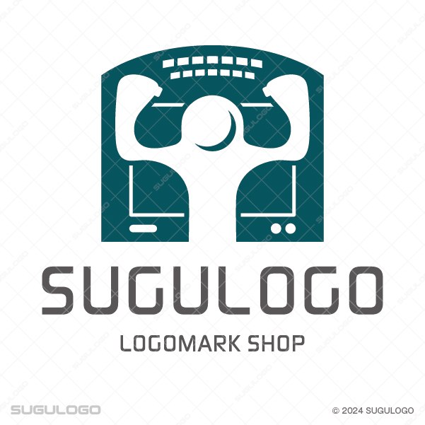 コックピットの操縦桿をモチーフに制作したコントロールと判断力を象徴するロゴデザイン