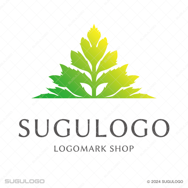 植物をモチーフに制作したナチュラルなロゴデザイン