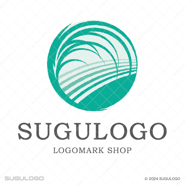 躍動感と自然の息吹を感じさせる自然派ロゴデザイン