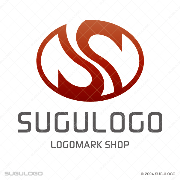赤い楕円の中に流れるようなラインでSを描き、組織の爆発的なエネルギーと未来への革新を表現したモダンなロゴ