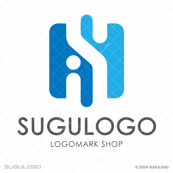 角丸の長方形にSと人を連想させるドットを配し、組織の柔軟な展開力と未来への成長を表現したモダンなロゴ