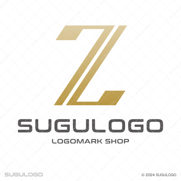 複数のラインで描かれた英字Zのシンボルマーク。品格と飛躍を象徴する、幾何学的なロゴデザイン。