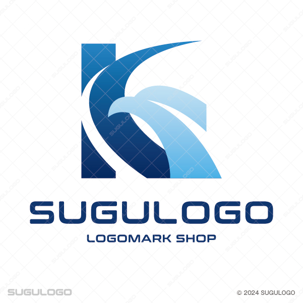 アルファベットの形状と鋭く羽ばたく鳥の姿を融合させた、スピード感あふれるロゴデザイン