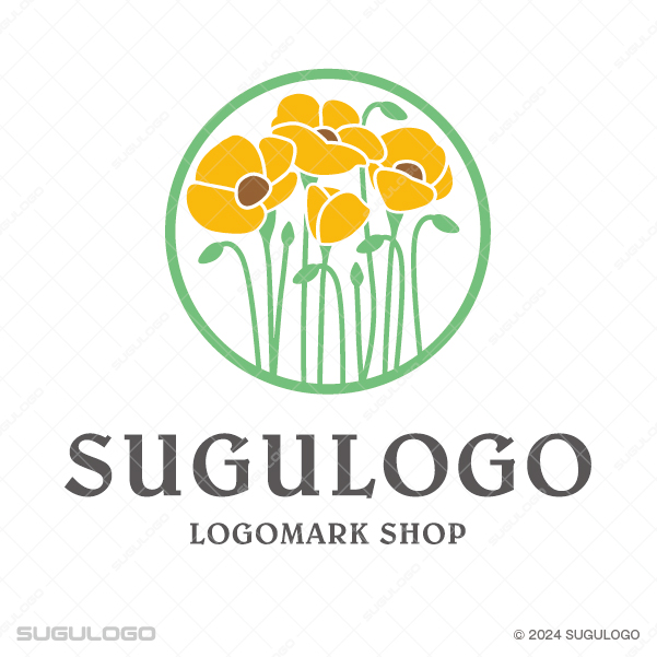 自然の息吹と明るい希望を象徴するロゴデザイン